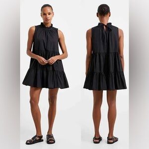 Rhode Poplin Mino Tiered Dress